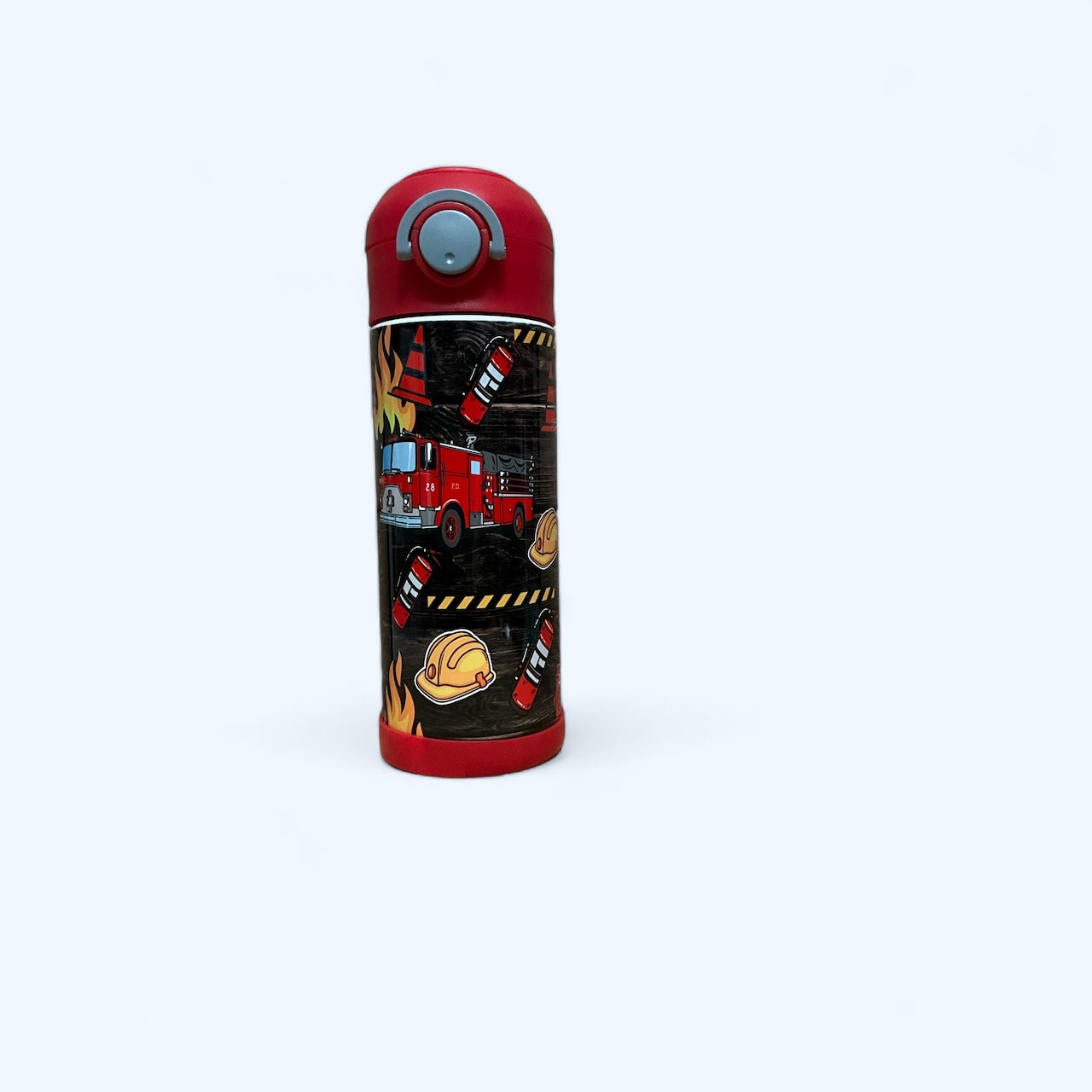 12oz Sippy Fire Department Water Bottle