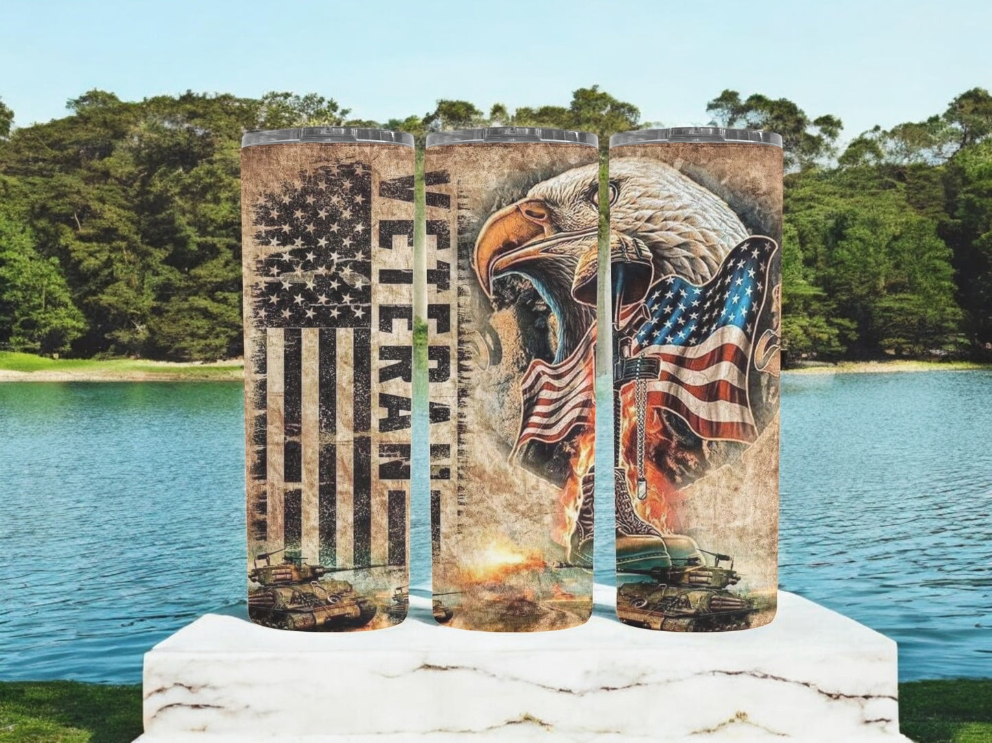 American Veteran 20oz Tumbler