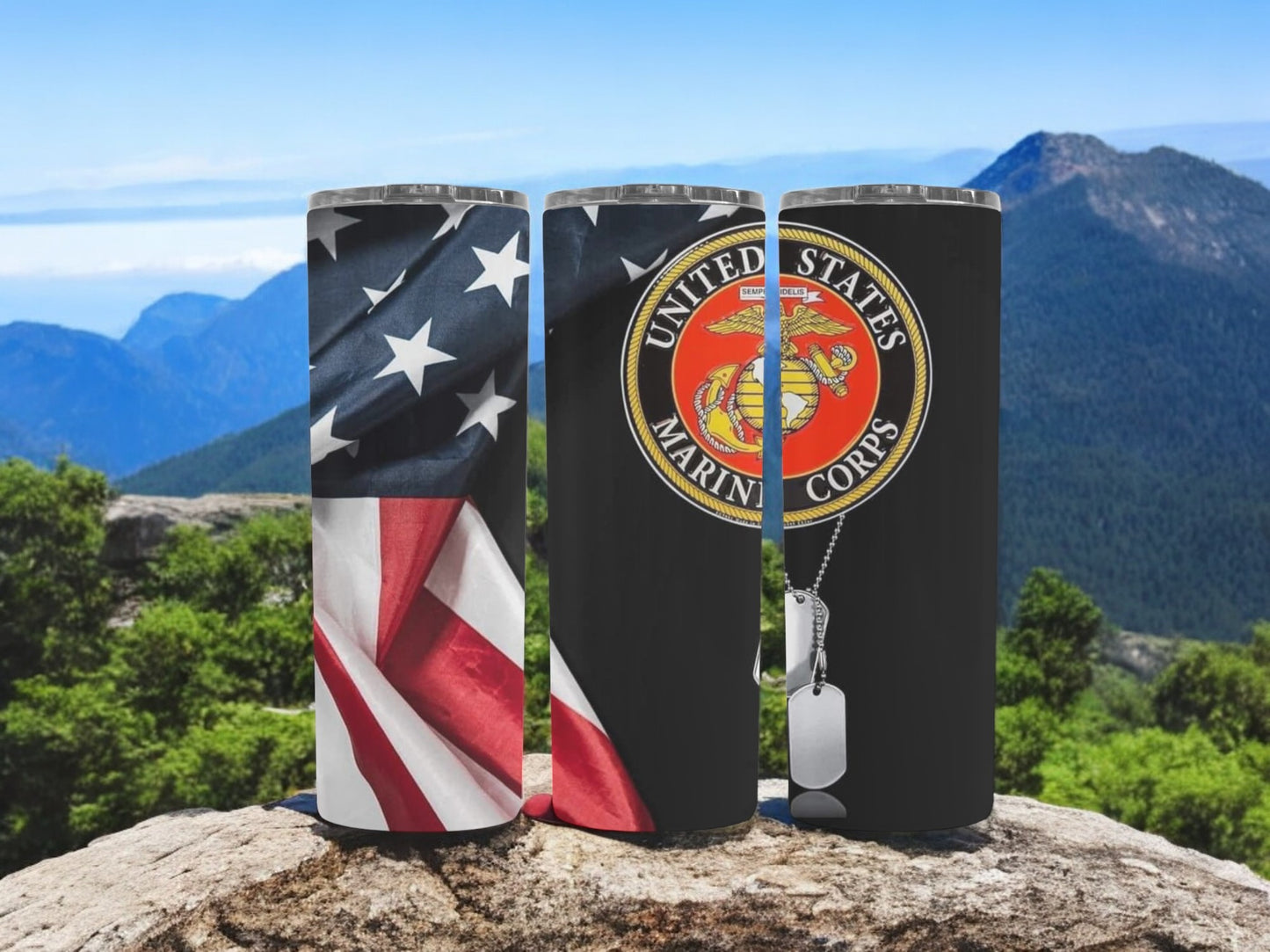 US Marines 20oz Tumbler