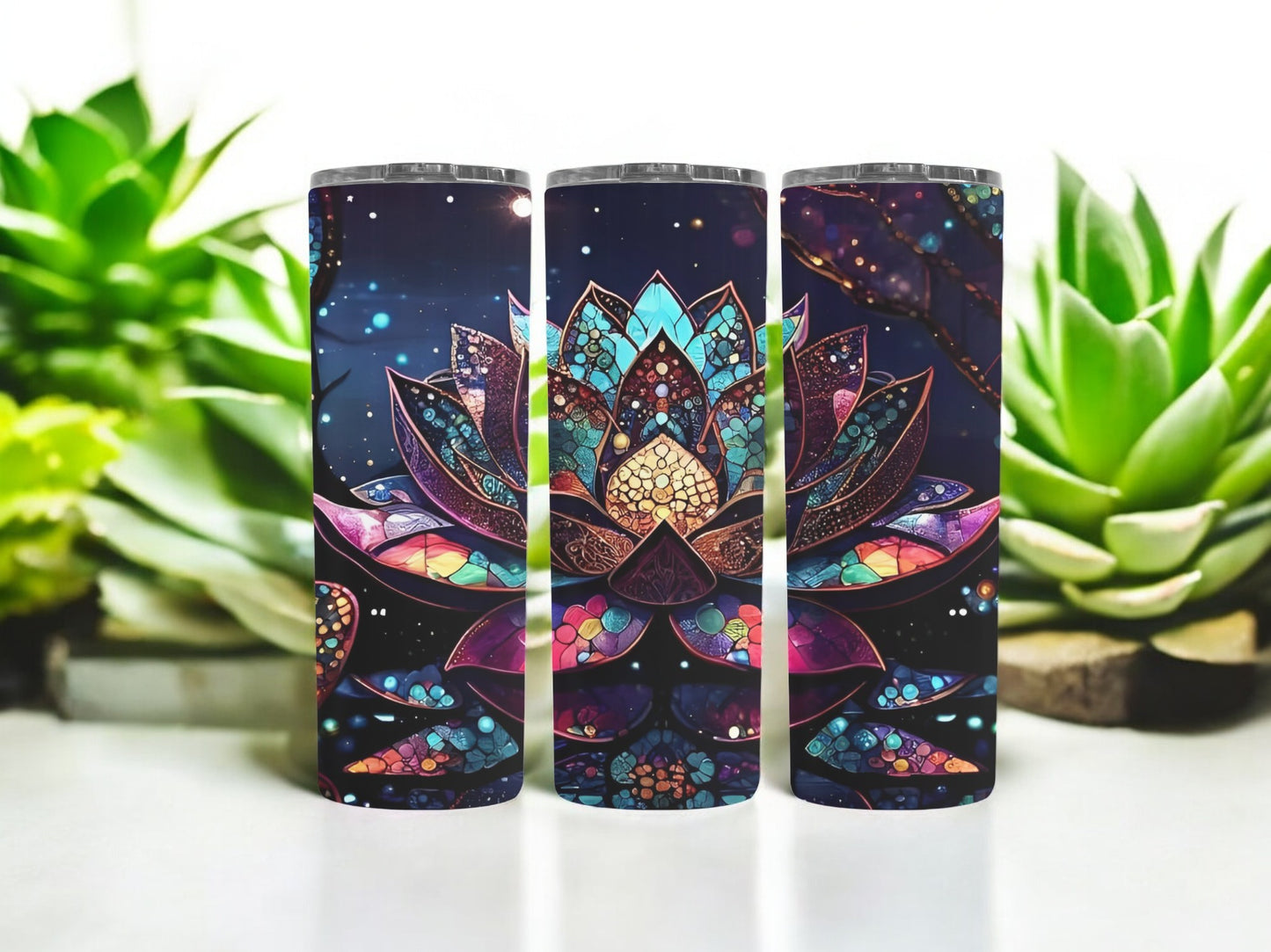 Lotus Flower 20oz Tumbler