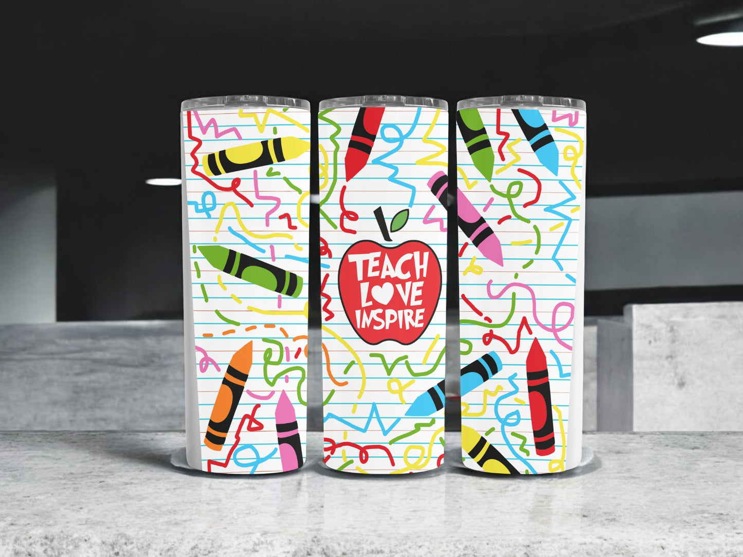 Teach Love Inspire 20oz Tumbler