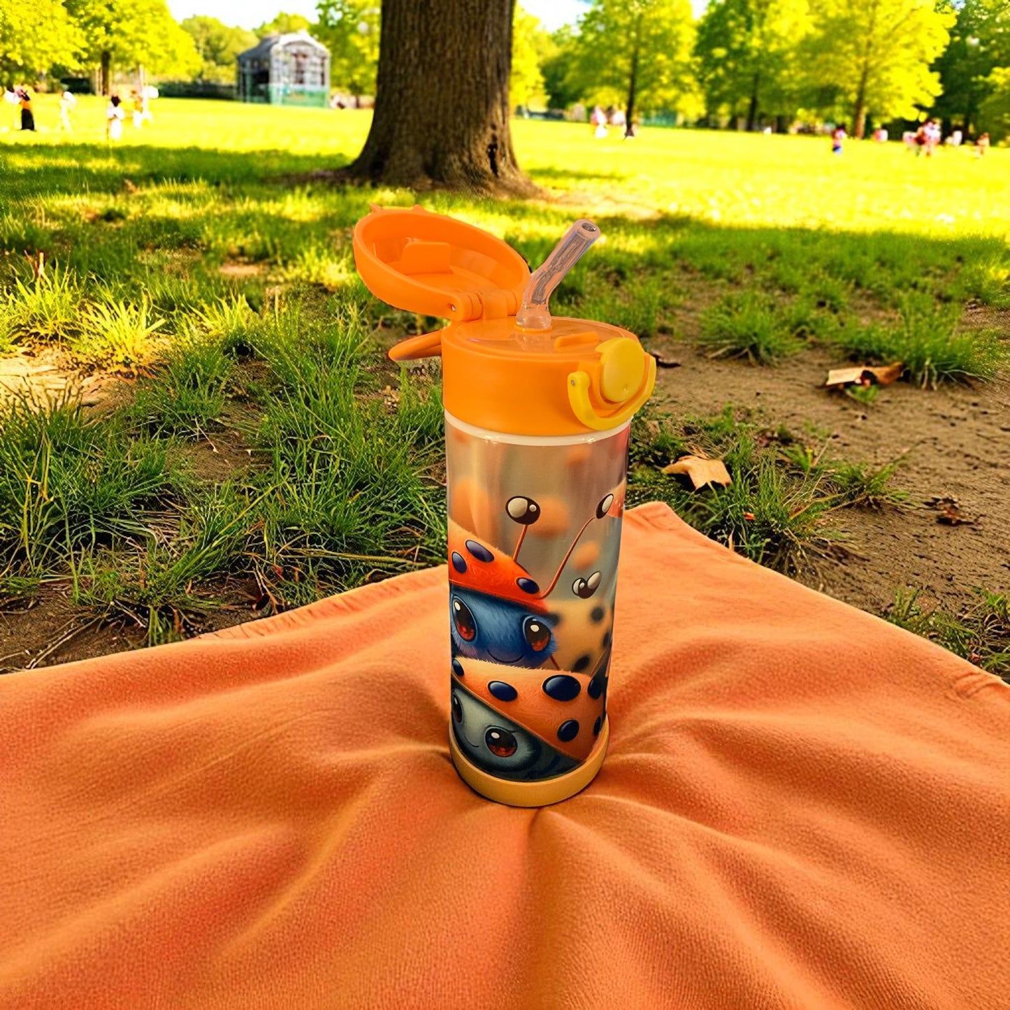12 ozColorful Lady Bugs Sippy
