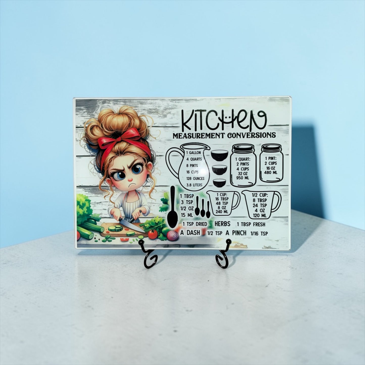 11 inch measurements glass cutting board