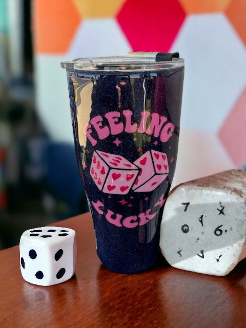 32 oz Feeling Lucky 2 in 1 Coffee Caddy