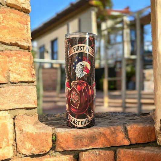 Firefighter Tumbler