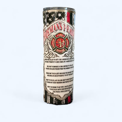 Firefighter Tumbler