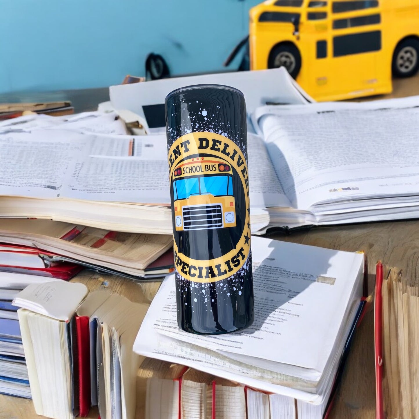 20oz bus driver tumbler