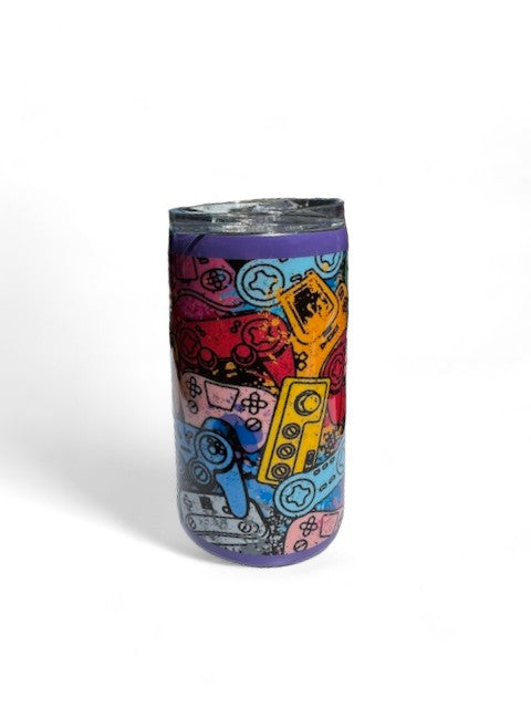 14 oz Gamers Themed Tumbler