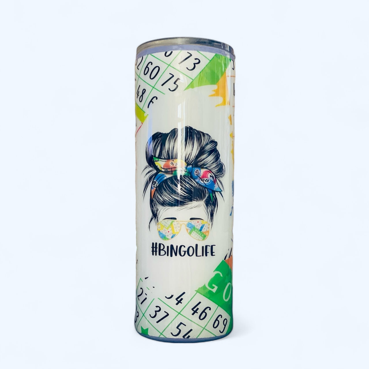 # Bingo Life Skinny Tumbler