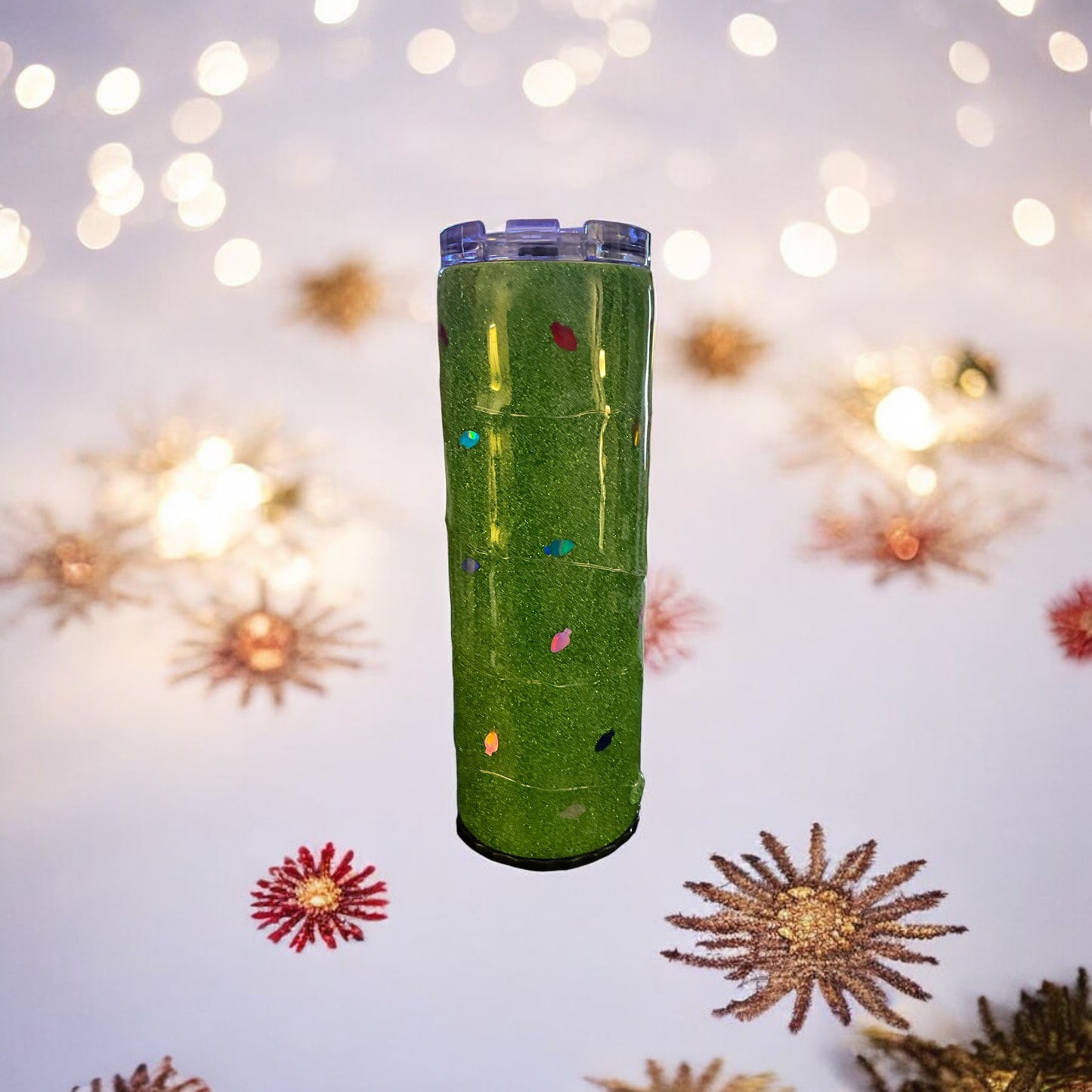 20oz Christmas Lights Tumbler