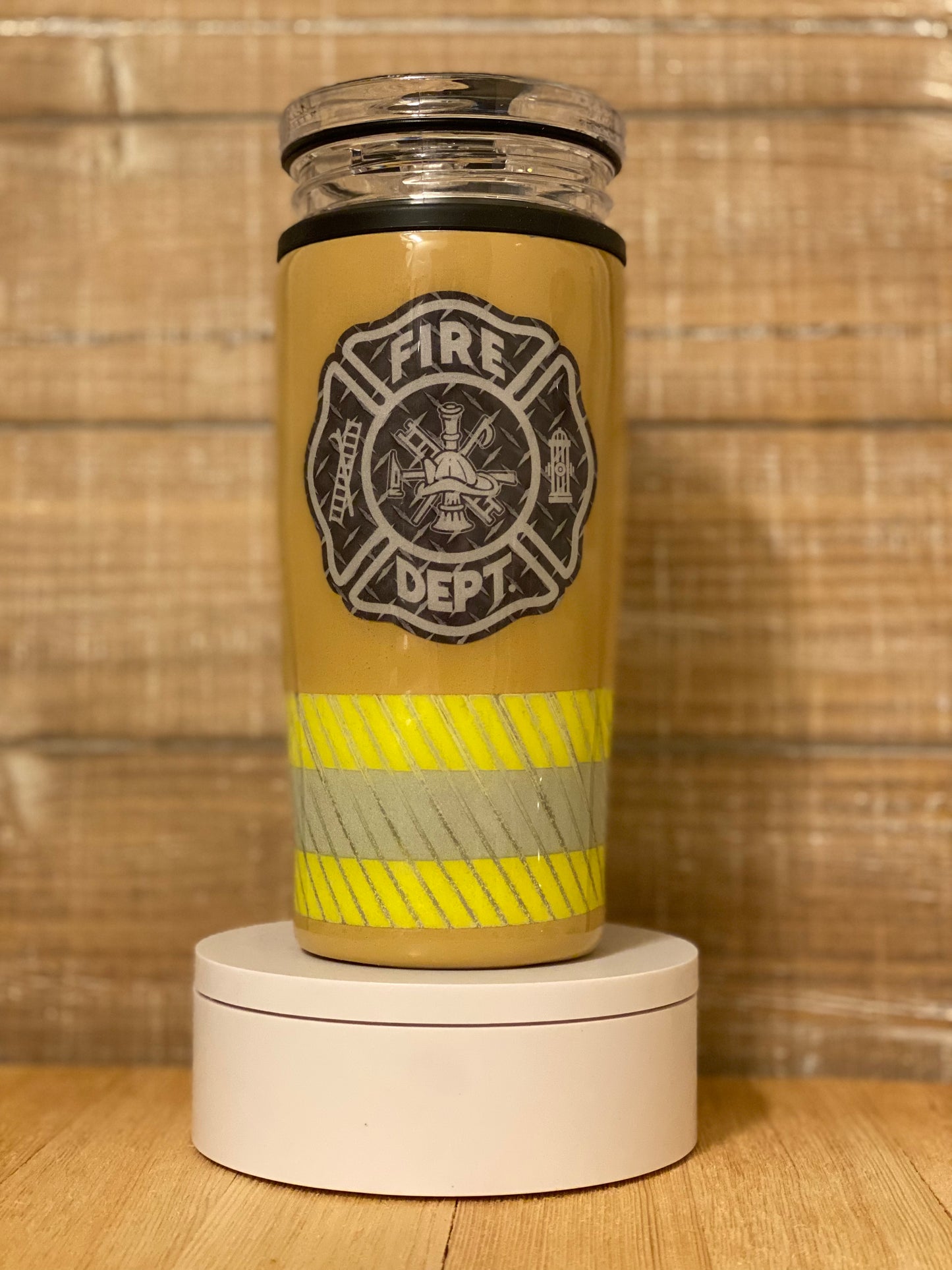 4 in1 can coozie tumbler turnout gear