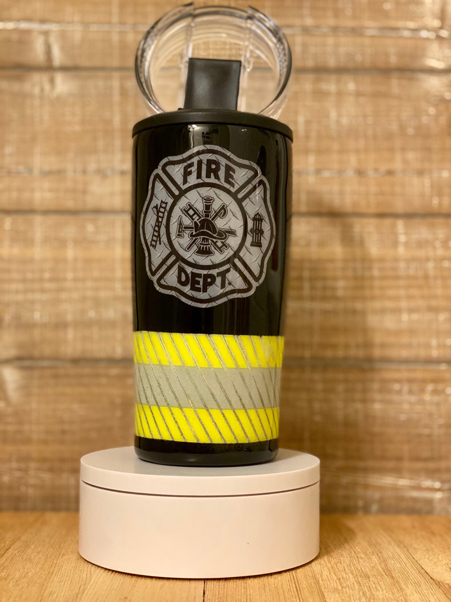 4 in1 can coozie tumbler turnout gear