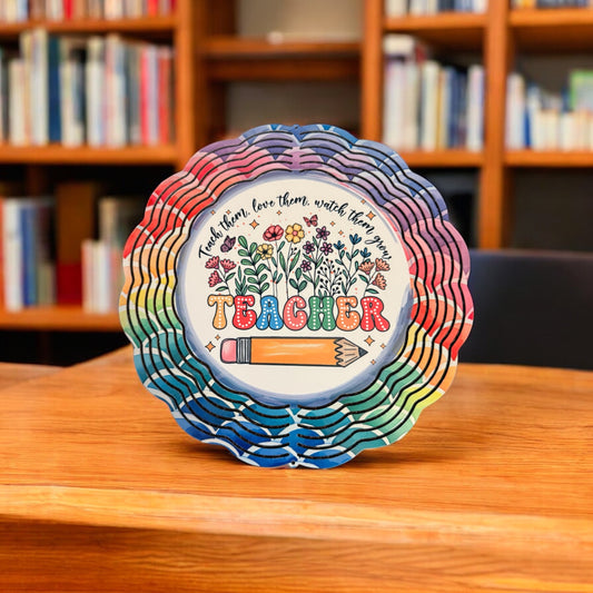 Teacher Wind Spinner 10 inch