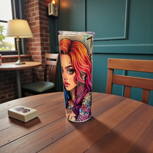 20 oz Trashy but Classy Tumbler