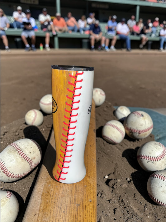 30oz Pilsner baseball tumbler