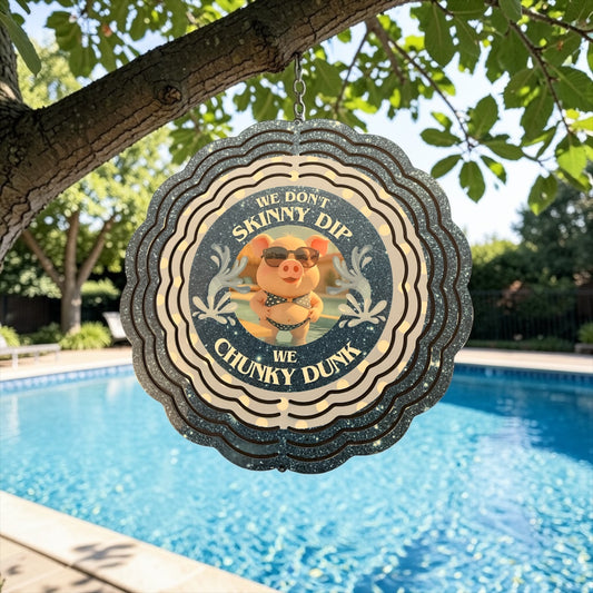 8 inch chunky dunk wind spinner