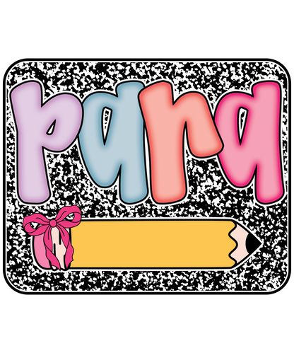 PU Leather ID Badge Holder