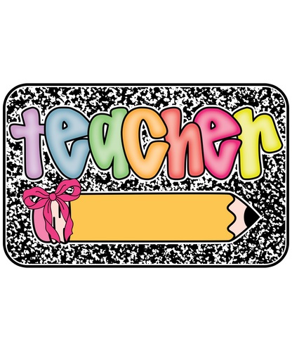 PU Leather ID Badge Holder